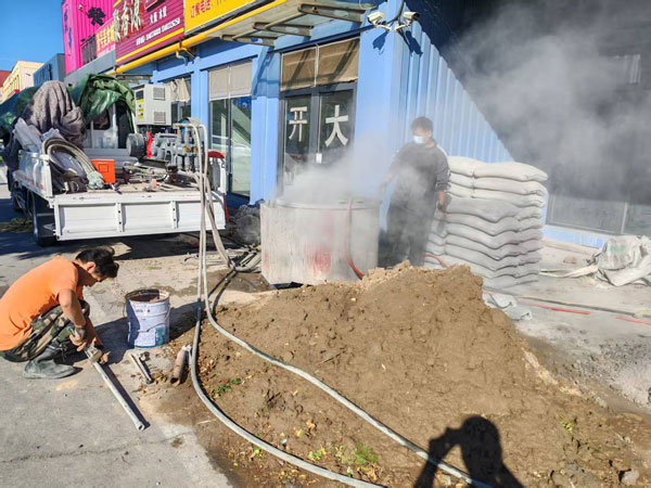 宁南顶管注浆加固